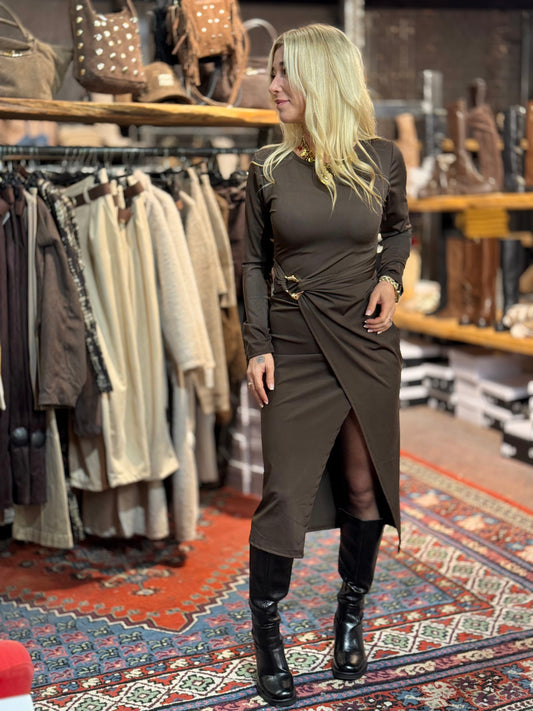 Robe « boucle» choco