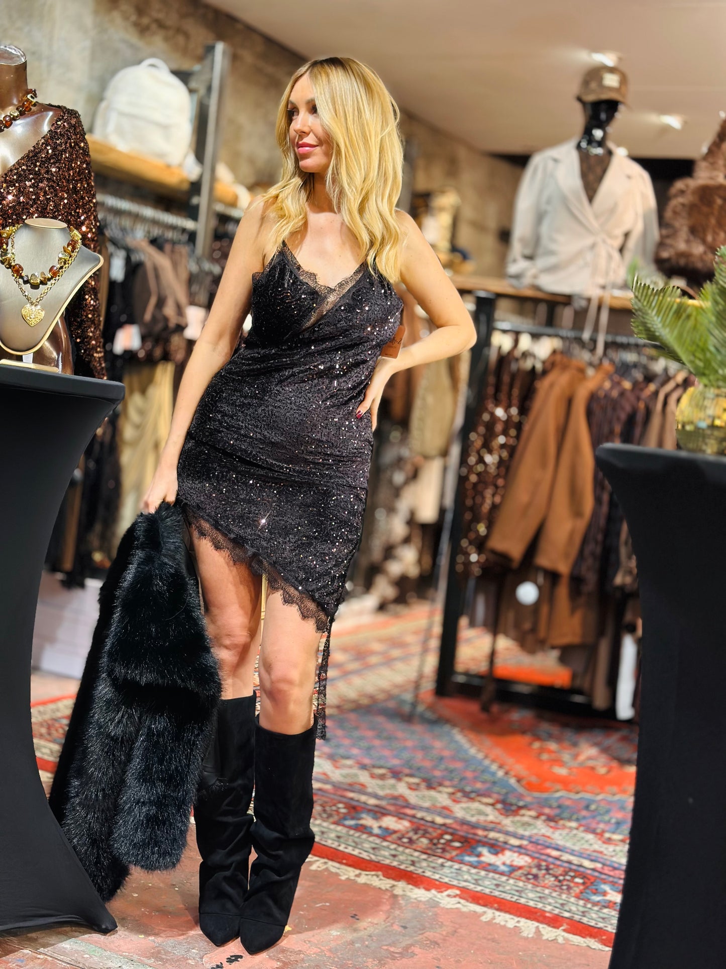 Robe « ANGELA » CHOCO