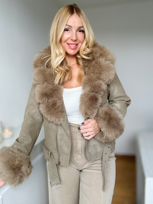 Veste « GABRIELLA » BEIGE