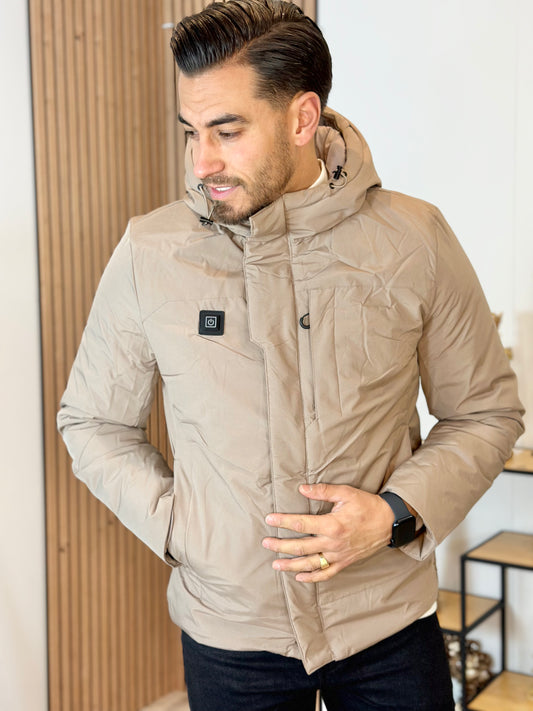 DOUDOUNE CHAUFFANTE BEIGE