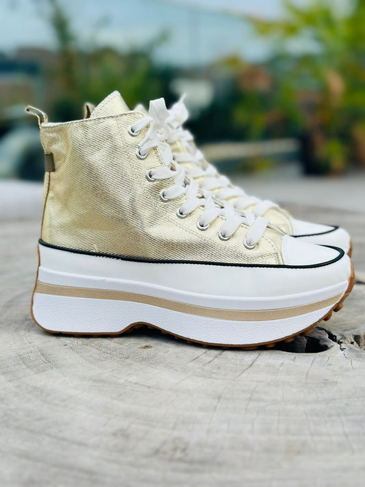 Sneakers "OLIVIA GOLD"