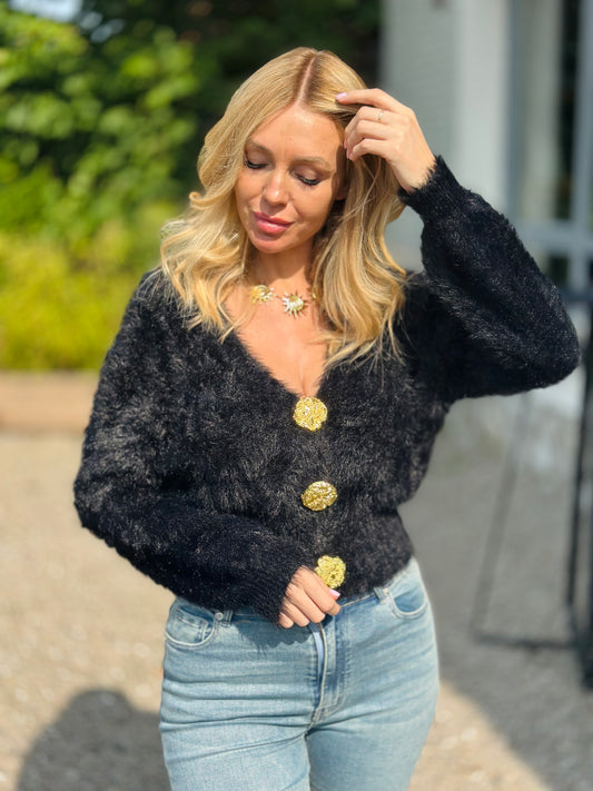 Gilet « DOUDOU » NOIR