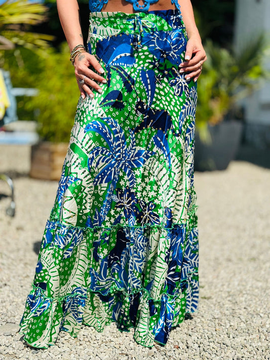 JUPE « LIRIA » BLEU
