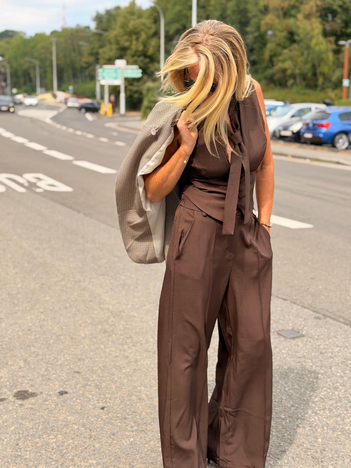 Ensemble «Nadine» choco
