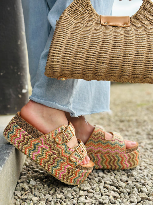 Sandales « SABRINA » CAMEL