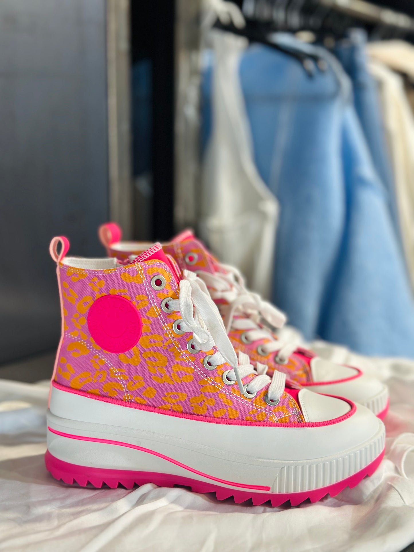 Sneakers « LEOPARD » PINK