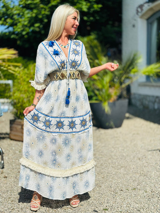Robe « ALEXIA » BLEU