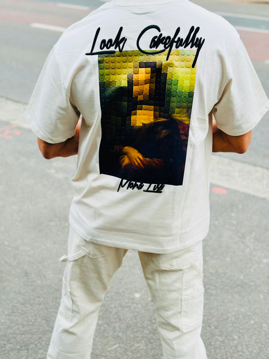 T SHIRT MONA LISA BEIGE
