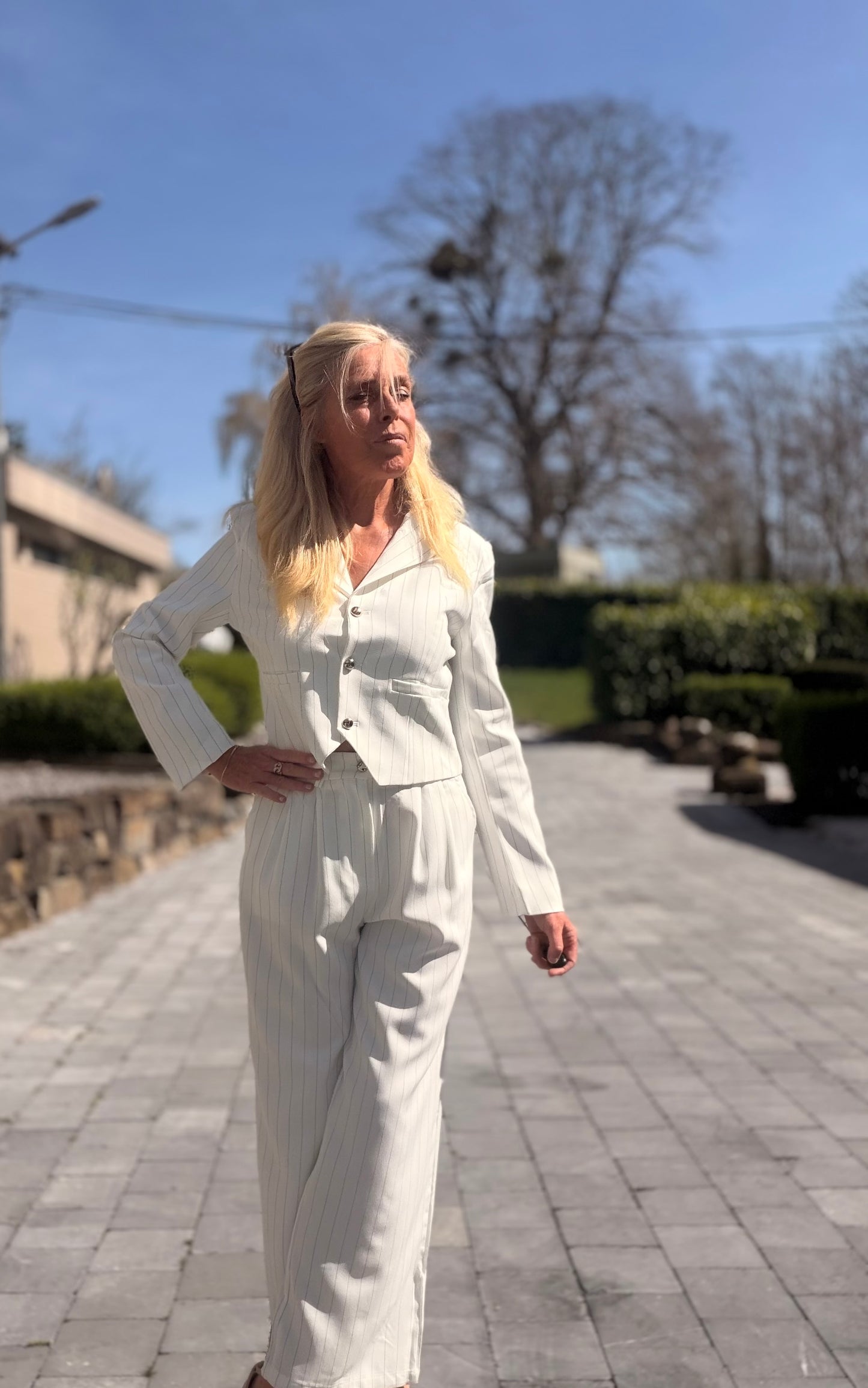 Ensemble "Borsolino" Blanc