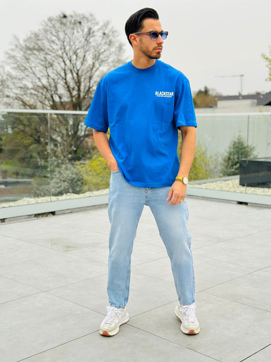 T SHIRT BLACKSTAR BLEU ELECTRIC