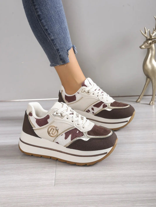 Sneakers « LUI JI » VACHE
