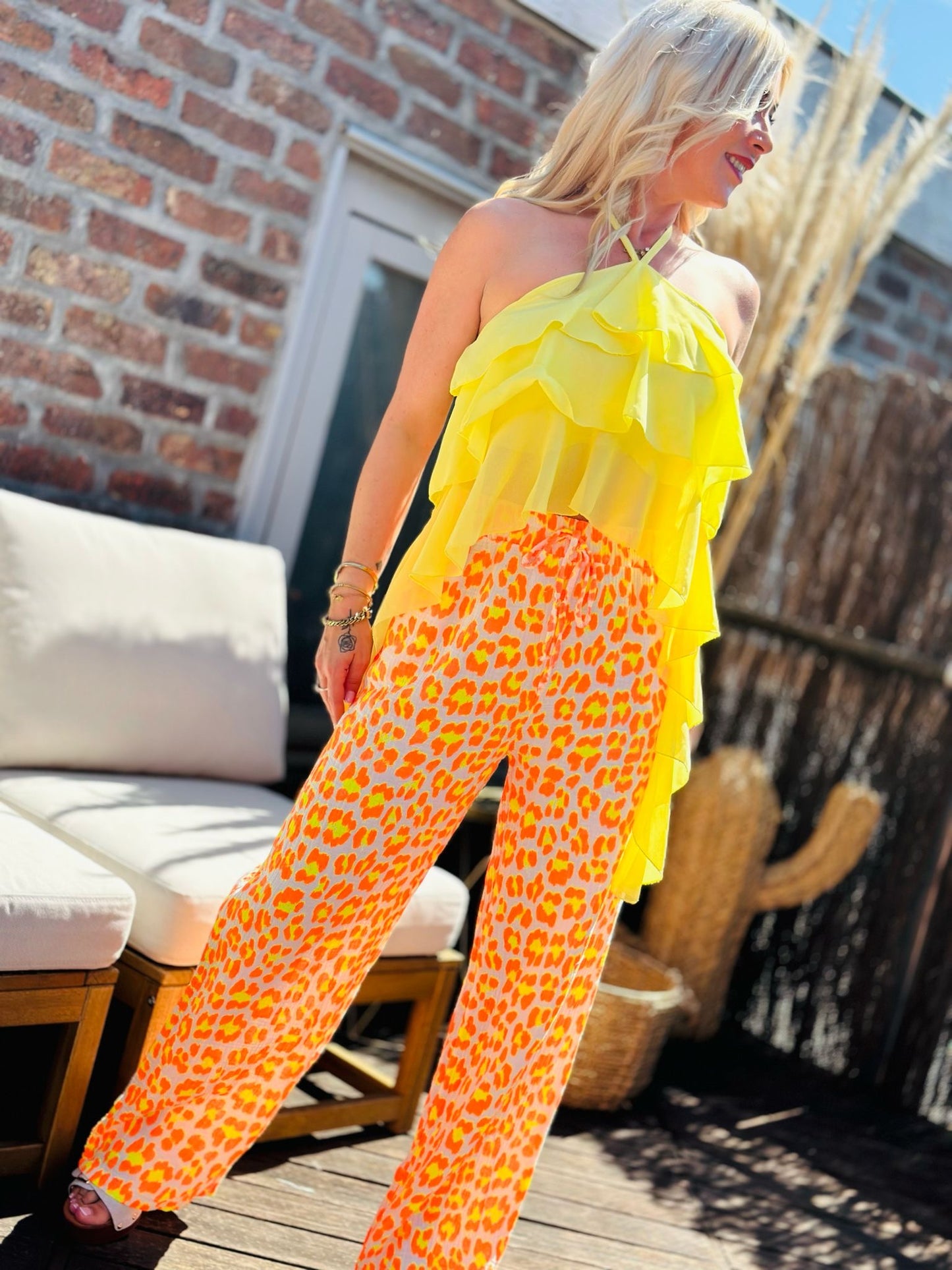 Pantalon « LÉO » ORANGE