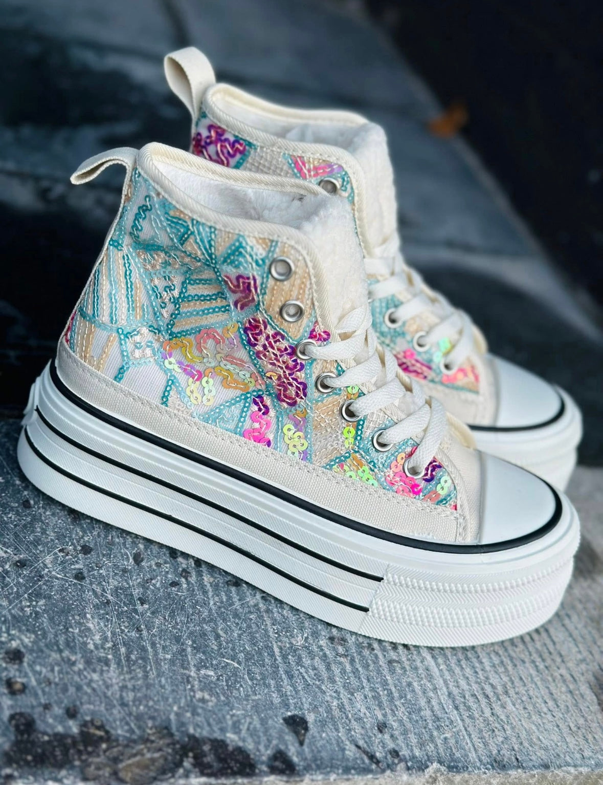 Sneakers «  NALA » BLANCHE