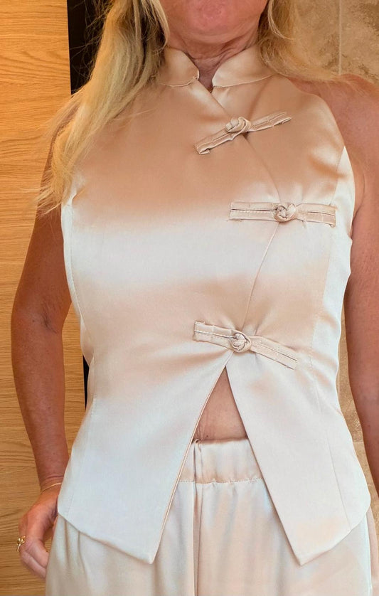 Blouse «Elena» beige