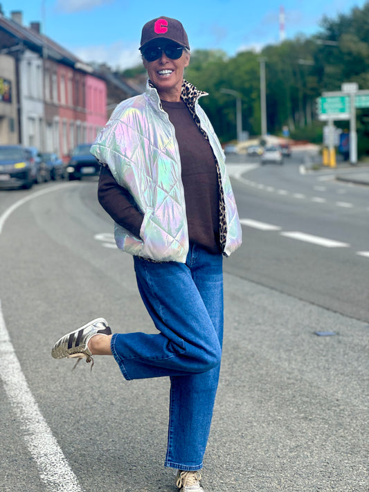 Veste "NICE" Blanche Revesible