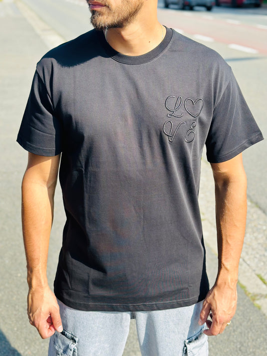 T SHIRT LOVE NOIR