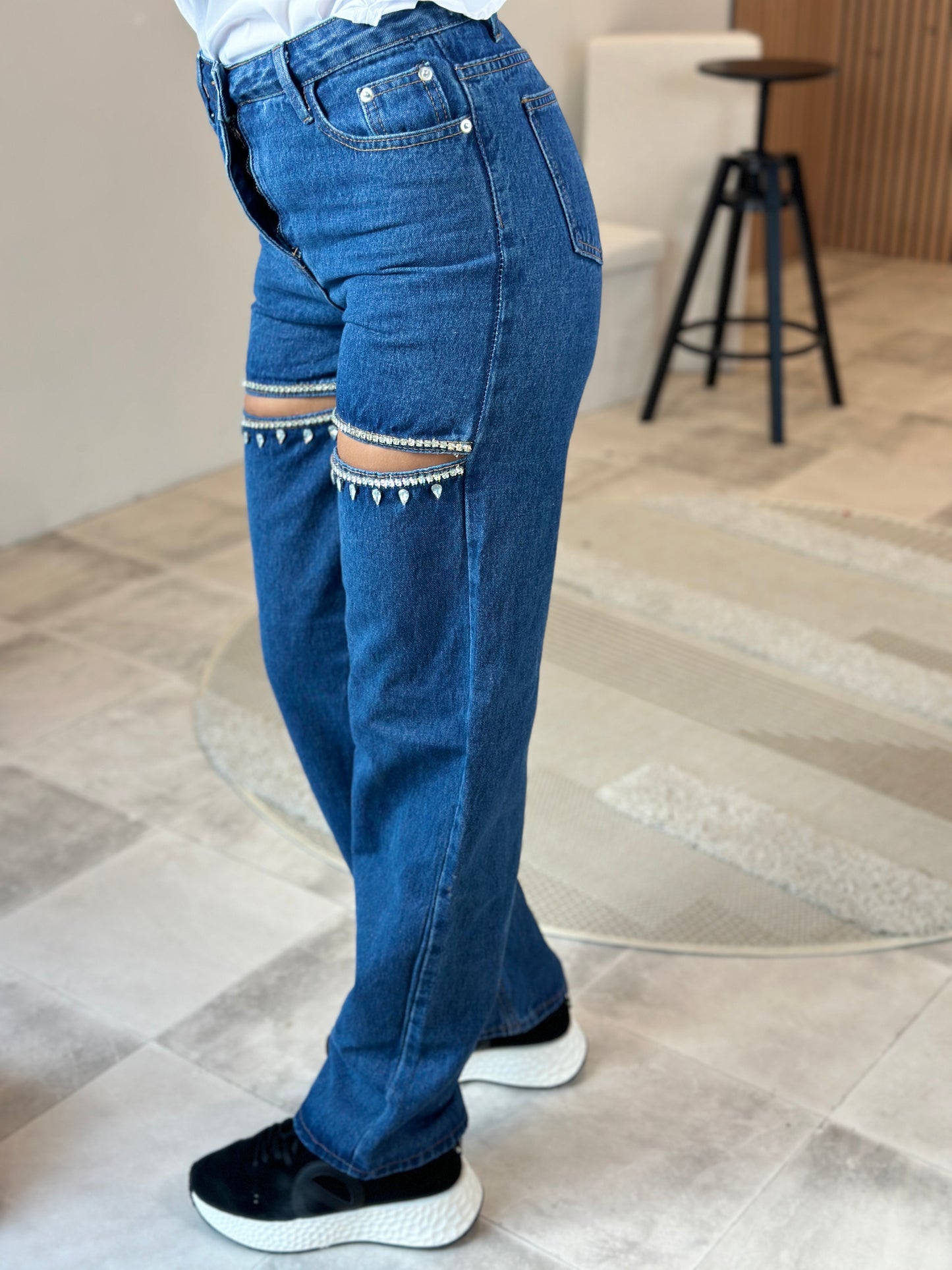 JEANS STRASS