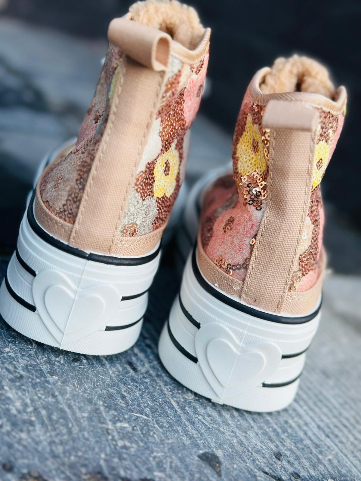 Sneakers «  NALA » PINK
