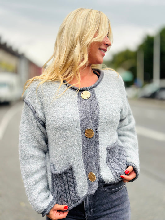 Pull « LIRIA » GRIS