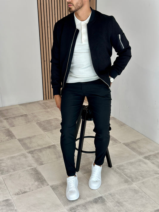 BOMBER LÉO NOIR