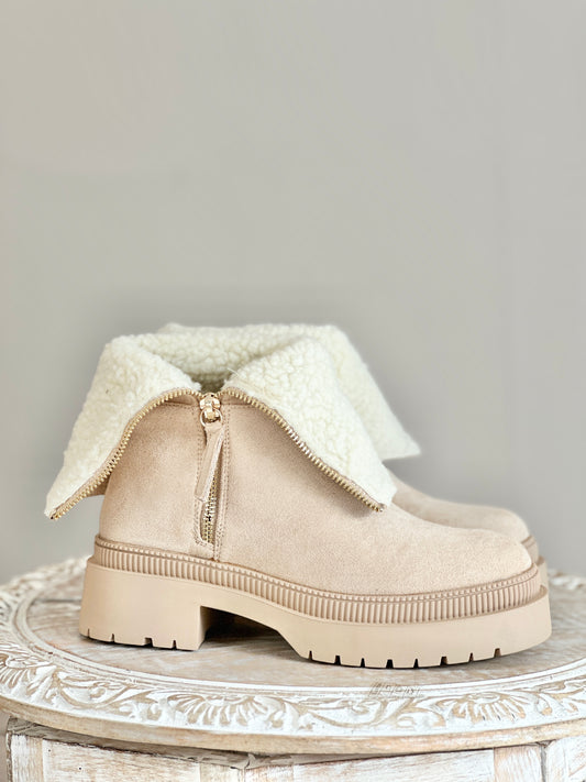 Bottine beige «LIARA»