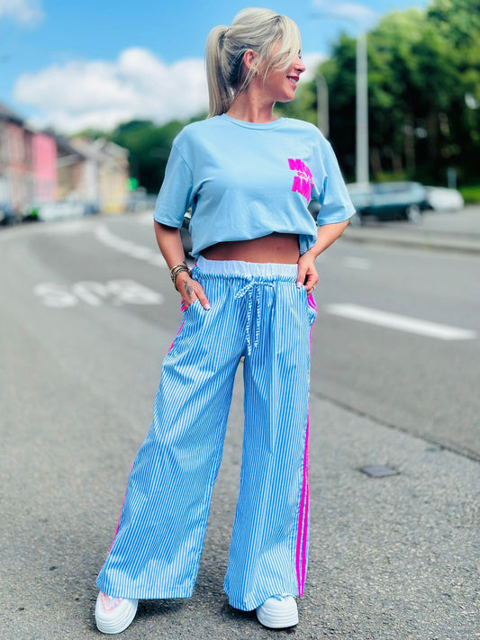 Pantalon « JULIETTE » BLEU