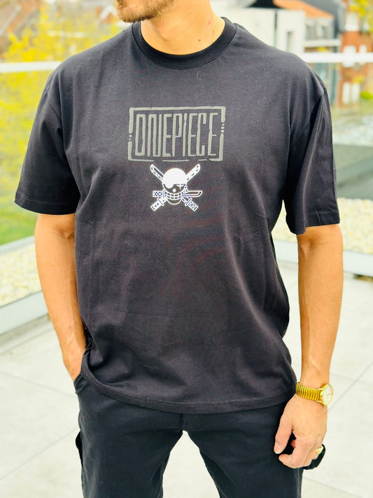 T SHIRT  ONE PIÈCE NOIR