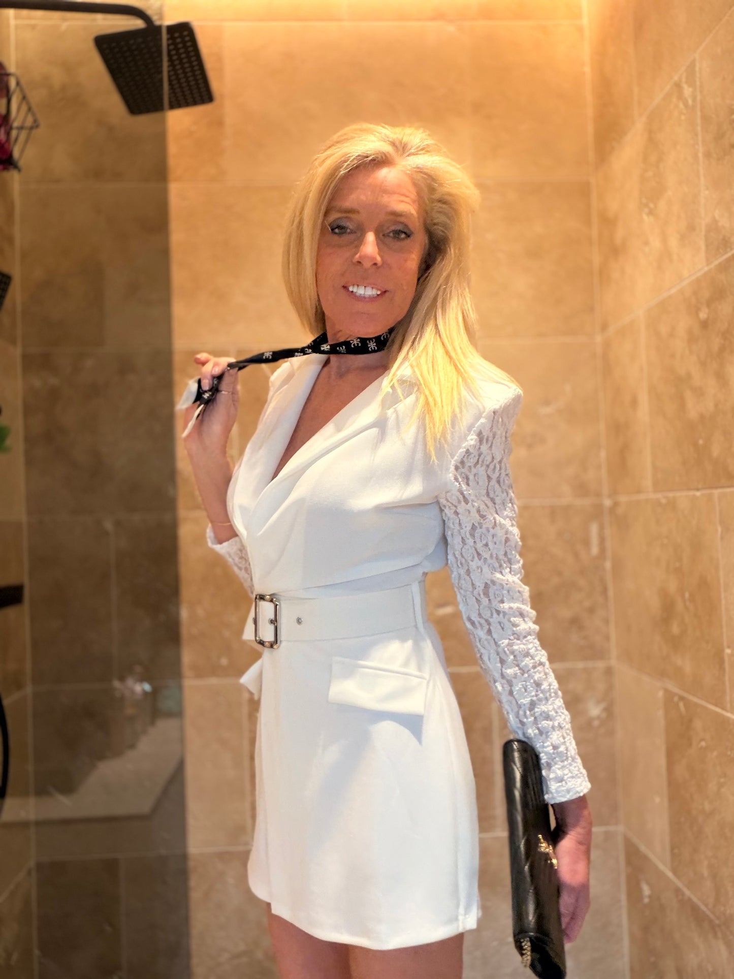 Combi Short "Nico" Blanc