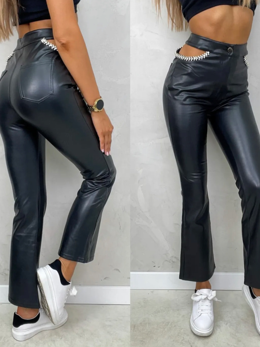 PANTALON NOIR DIANA