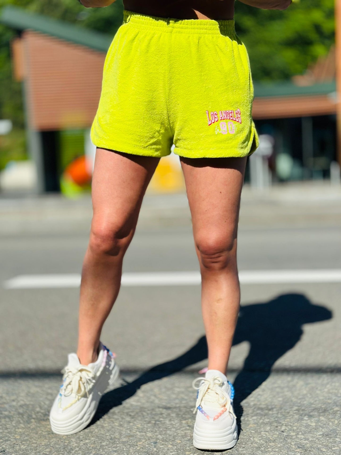Short « LOS ANGELES » JAUNE FLASH