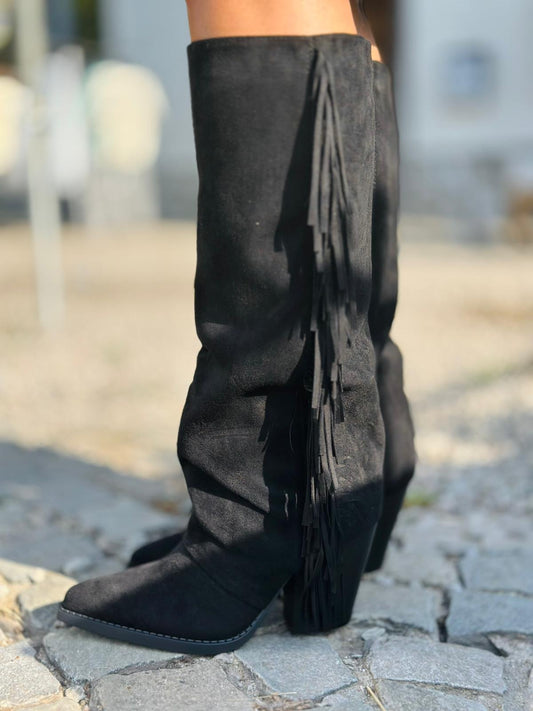 Botte «  AURÉLIE » NOIR