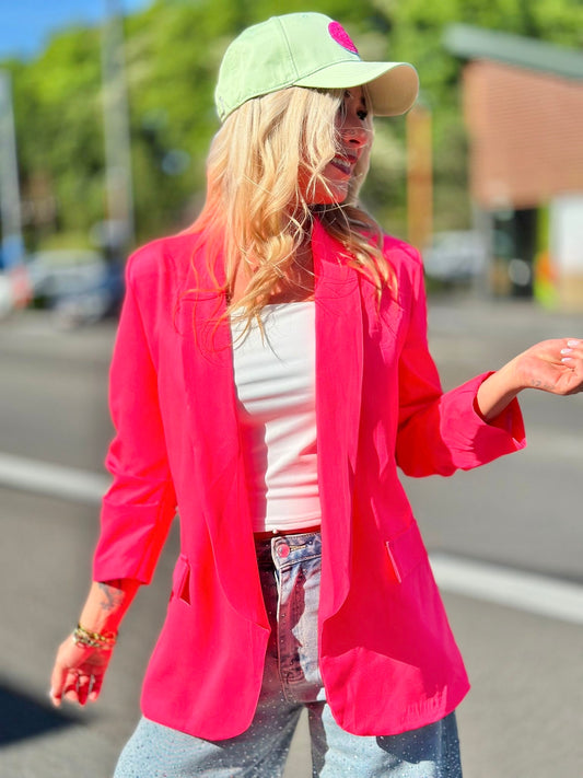 Blazer « COOL » ROSE FLASH