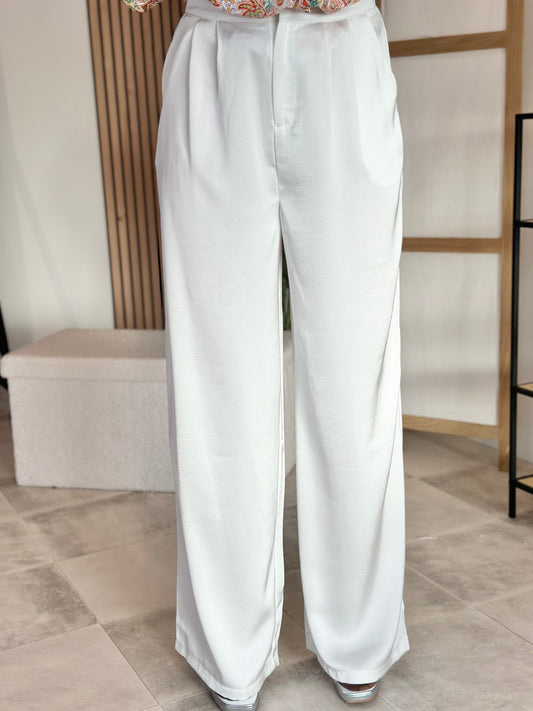 PANTALON CLASSIQUE BLANC