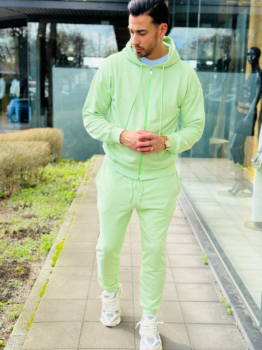 ENSEMBLE TRAINING VERT POMME