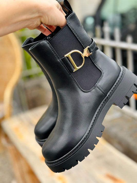 Bottine « DANA » NOIR