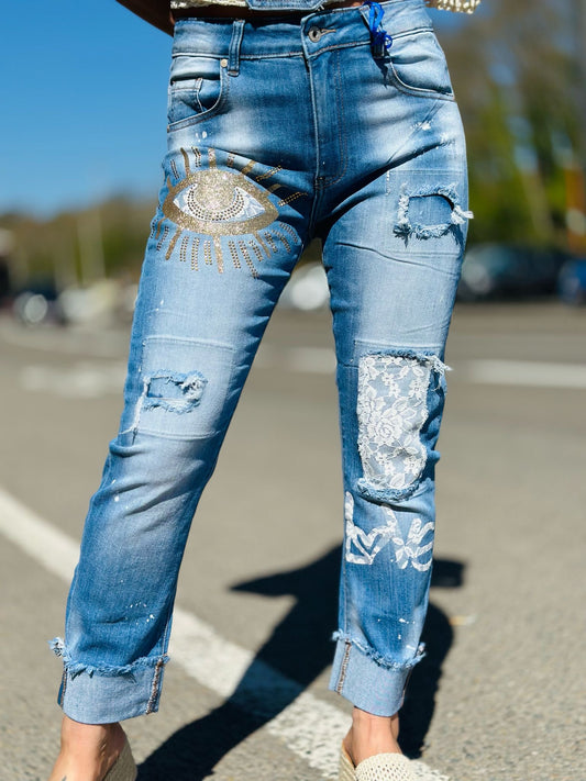 Jeans « LOOK » BLEU