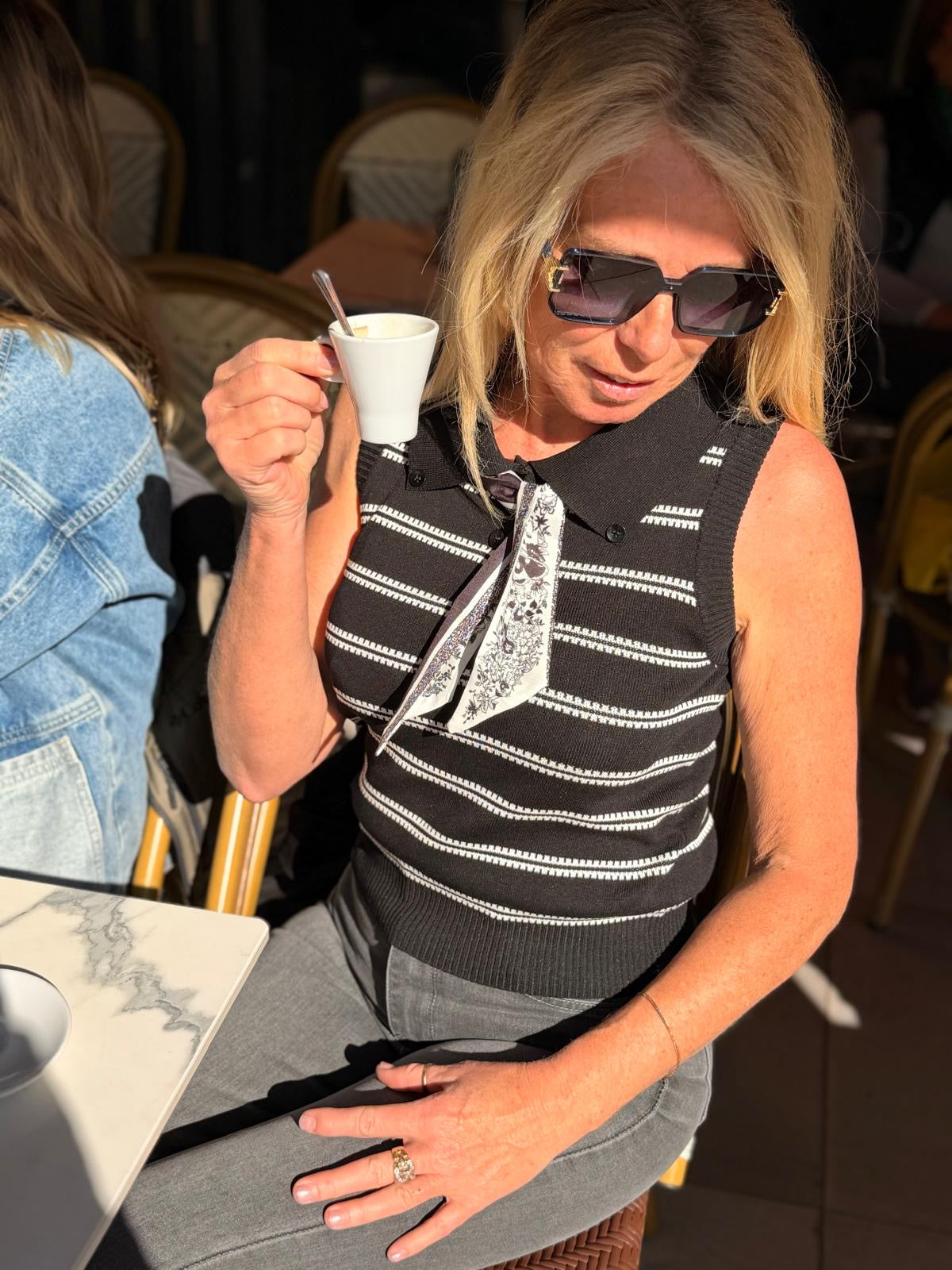 Blouse «Billie» noir