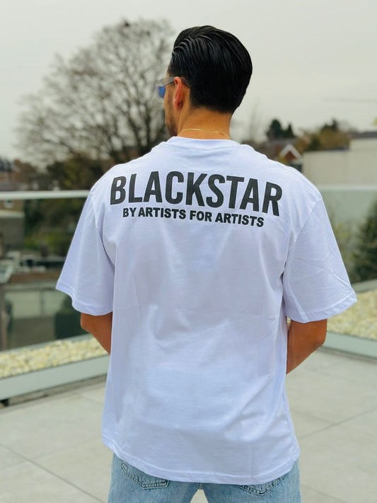 T SHIRT BLACKSTAR BLANC