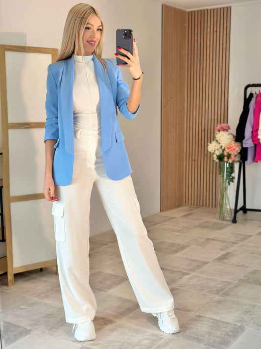 BLAZER BLEU