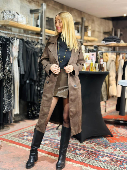 Trench « ELISA » CHOCO