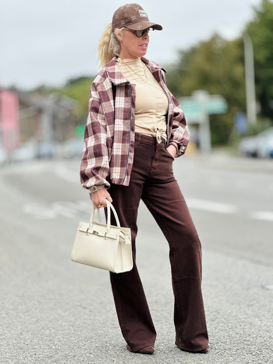 Veste Bomber "Milan" Choco