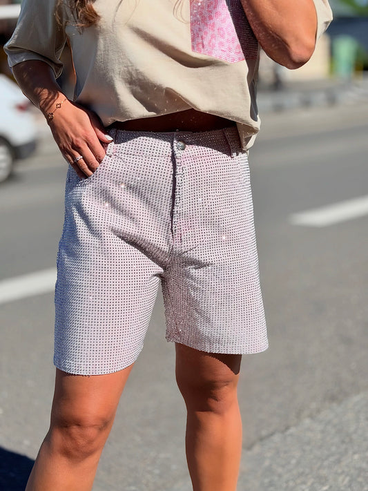 Short « Alessia » Rose