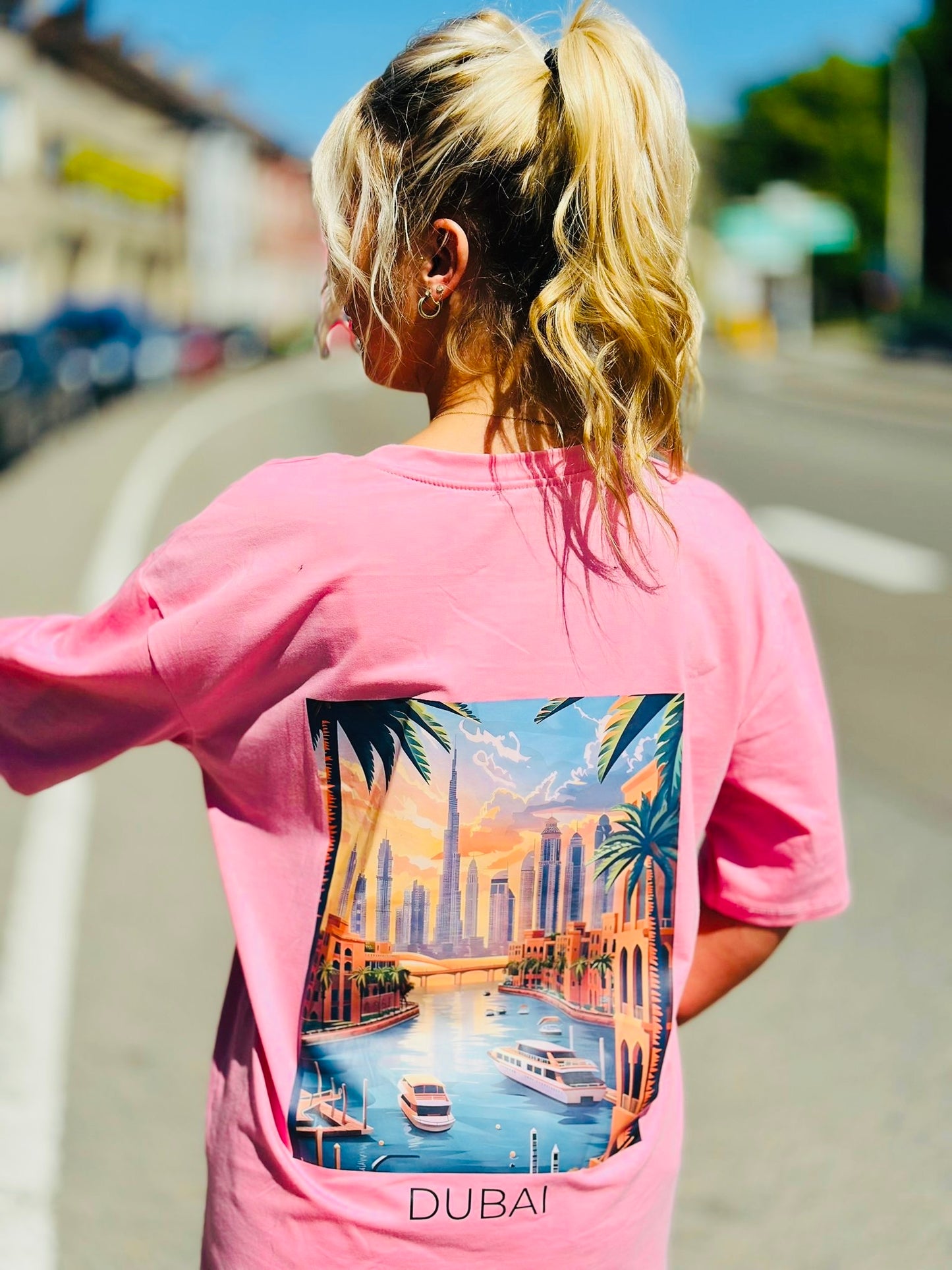 Tee-shirts « DUBAI » ROSE