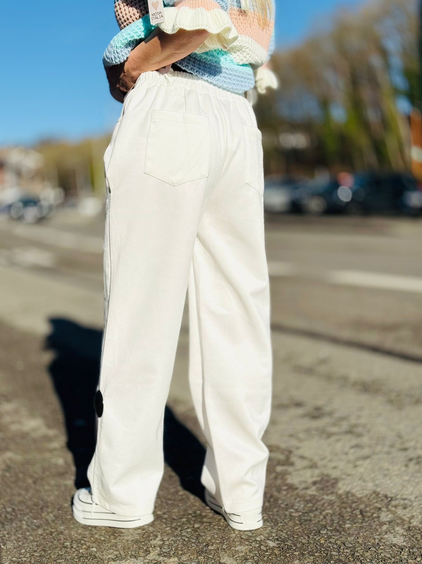 Pantalon "Dubai" Blanc
