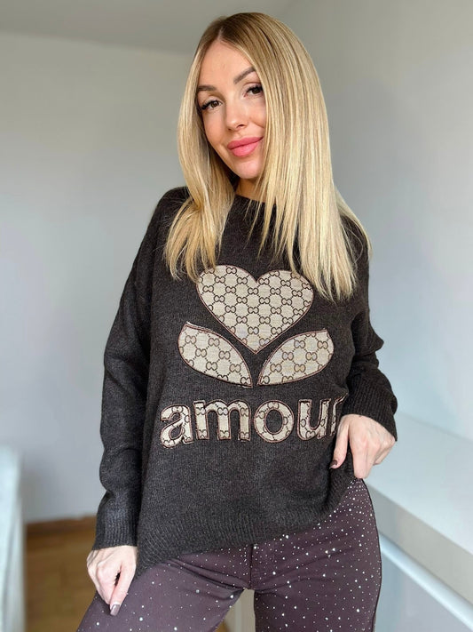 Pull "AMOUR" Choco