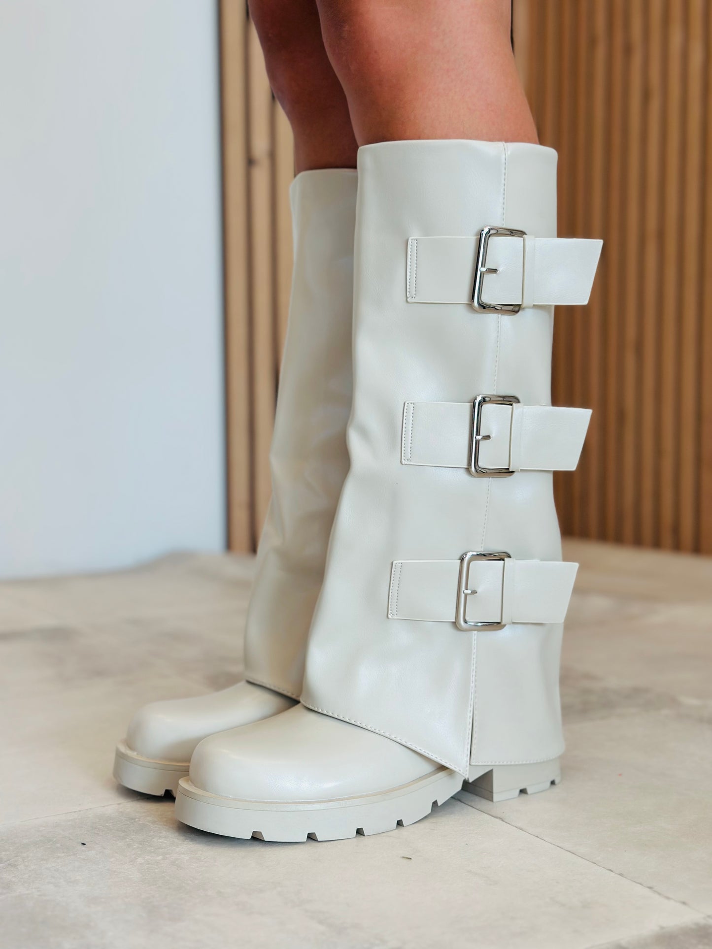 Bottes « HARLEY » BEIGE