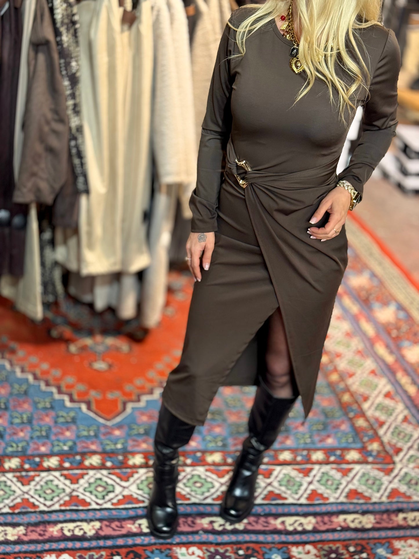 Robe « boucle» choco