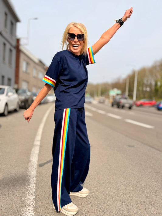 Ensemble «Color» bleu marine