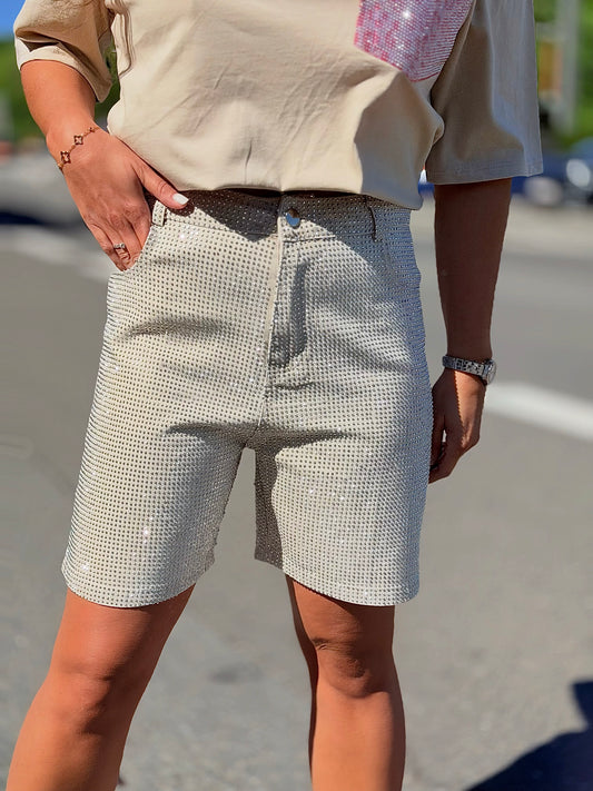Short « Alessia » Beige