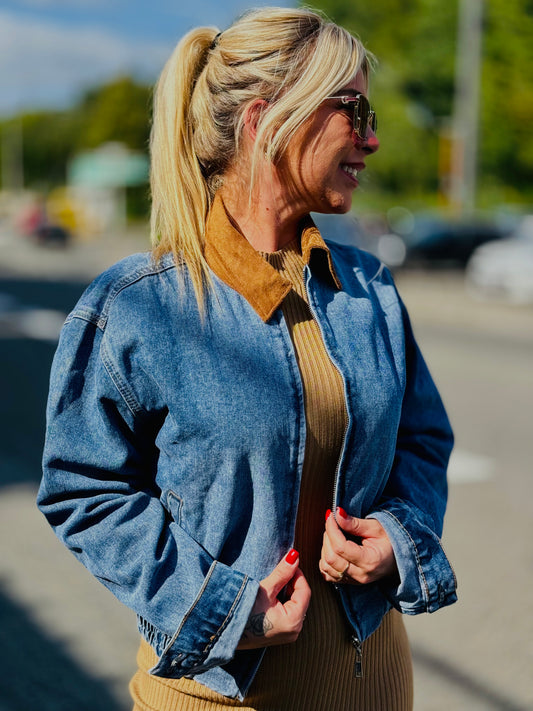 Veste «Bomber jeans»